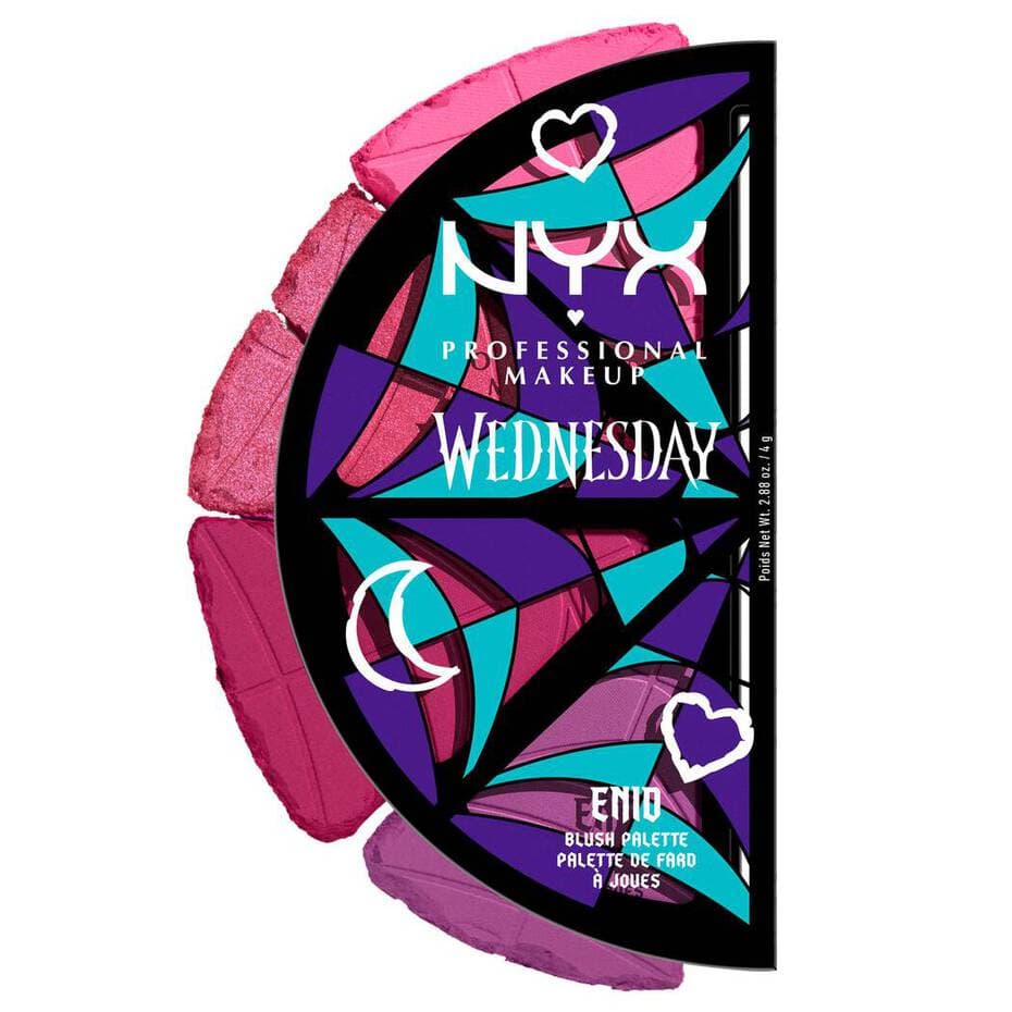 NYX STAINED WEDNESDAY BLUSH PALETTE